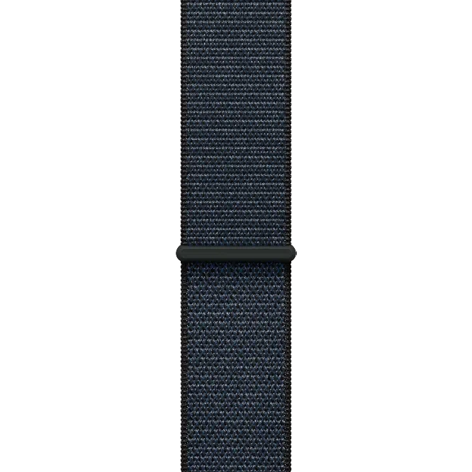 Apple Watch 10 Aluminum GPS Jet Black Textile Sport Loop Ink 46 mm 3