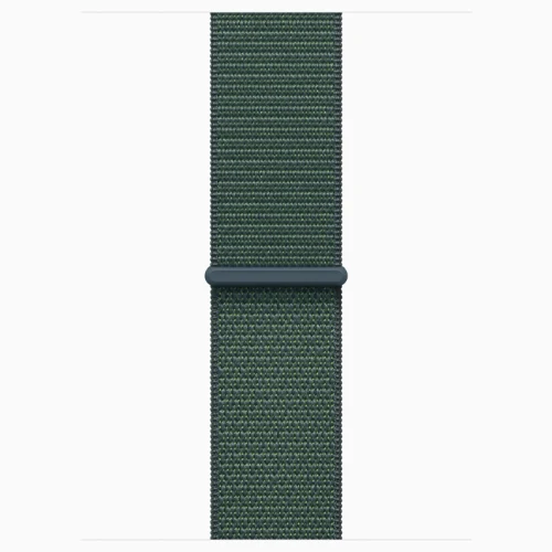 Apple Watch 10 Aluminum GPS Rose Gold Textile Sport Loop Lake Green 46 mm