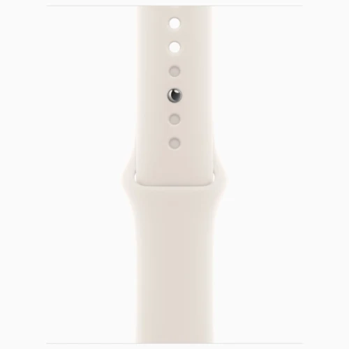 Apple Watch 10 Aluminum GPS Silver Sport Band Starlight 46 mm