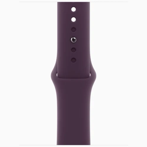 Apple Watch 10 Aluminum GPS Silver Sport Band Plum 42 mm