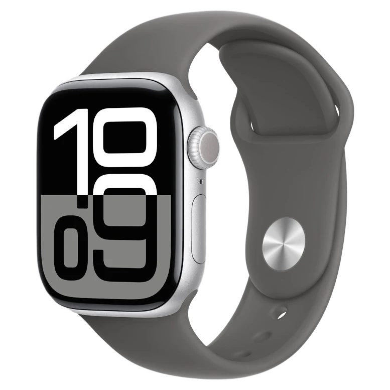 Apple Watch 10 Aluminum GPS Silver Sport Band Stone Gray 42 mm 2