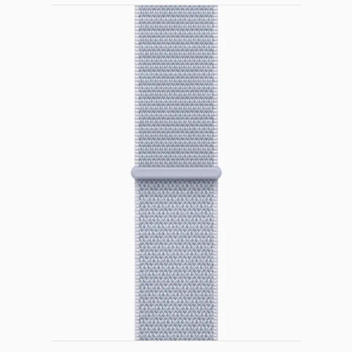 Apple Watch 10 Aluminum GPS Silver Textile Sport Loop Blue Cloud 42 mm