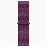 Apple Watch 10 Aluminum GPS Silver Textile Sport Loop Plum 42 mm 5