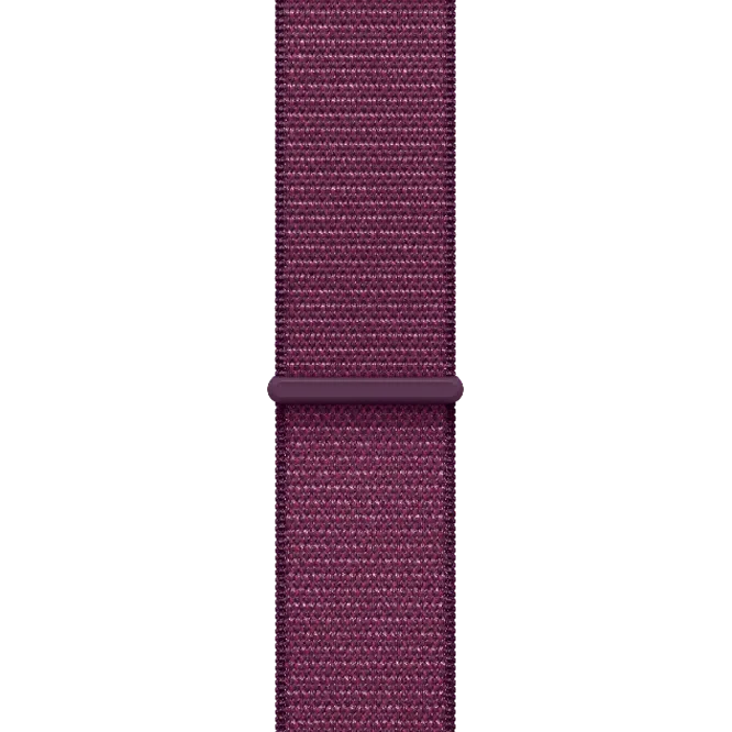 Apple Watch 10 Aluminum GPS Rose Gold Textile Sport Loop Plum 42 mm 3