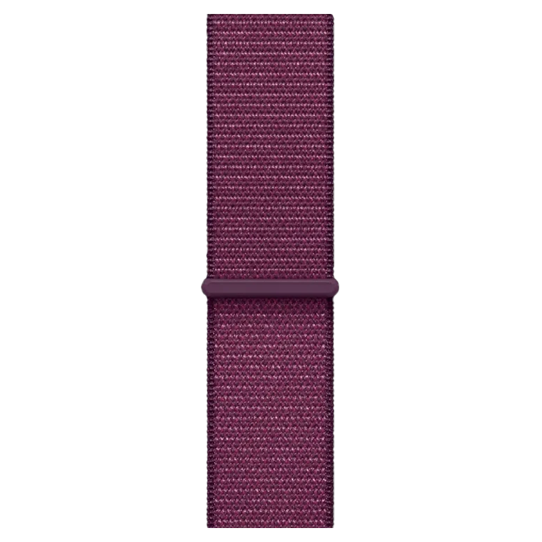 Apple Watch 10 Aluminum GPS Rose Gold Textile Sport Loop Plum 46 mm 3