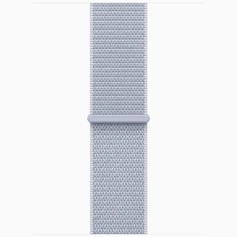 Apple Watch SE 2024 Midnight GPS Textile Sport Loop Blue Cloud 40mm 3