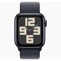 Apple Watch SE 2024 Midnight GPS Textile Sport Loop Ink 40 mm 2