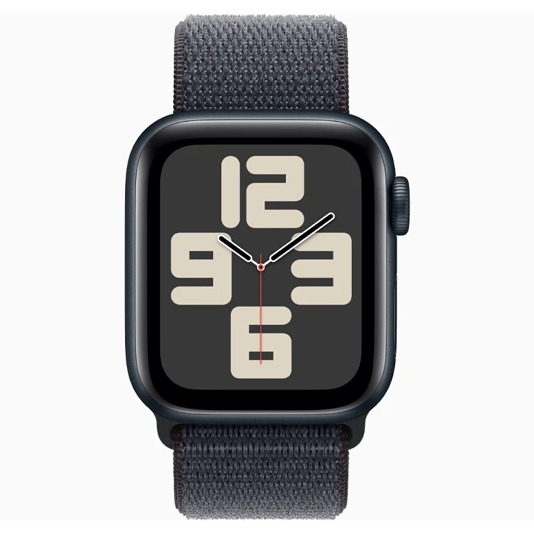 Apple Watch SE 2024 Midnight GPS Textile Sport Loop Ink 40 mm 2