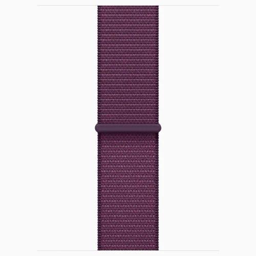 Apple Watch SE 2024 Silver GPS Textile Sport Loop Plum 40 mm