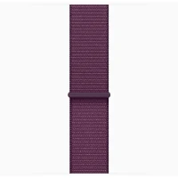 Apple Watch SE 2024 Starlight GPS Textile Sport Loop Plum 40 mm 6