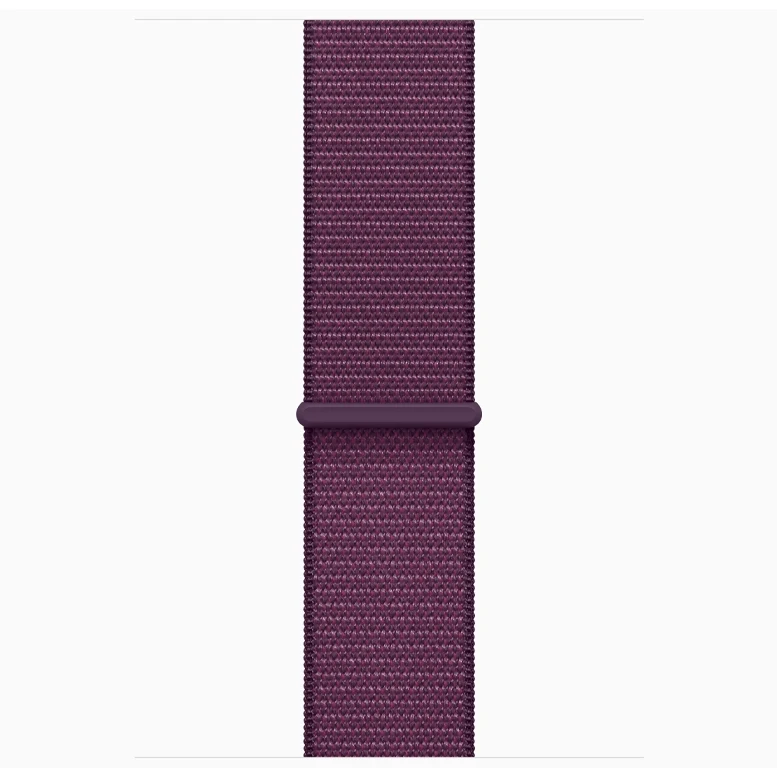 Apple Watch SE 2024 Starlight GPS Textile Sport Loop Plum 40 mm 6