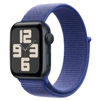 Apple Watch SE 2024 Midnight GPS Textile Sport Loop Ultramarine 40 mm