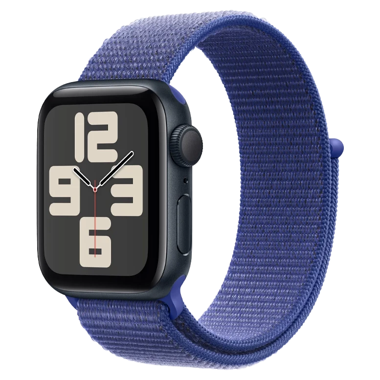 Apple Watch SE 2024 Midnight GPS Textile Sport Loop Ultramarine 40 mm 2