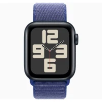 Apple Watch SE 2024 Midnight GPS Textile Sport Loop Ultramarine 40 mm 4