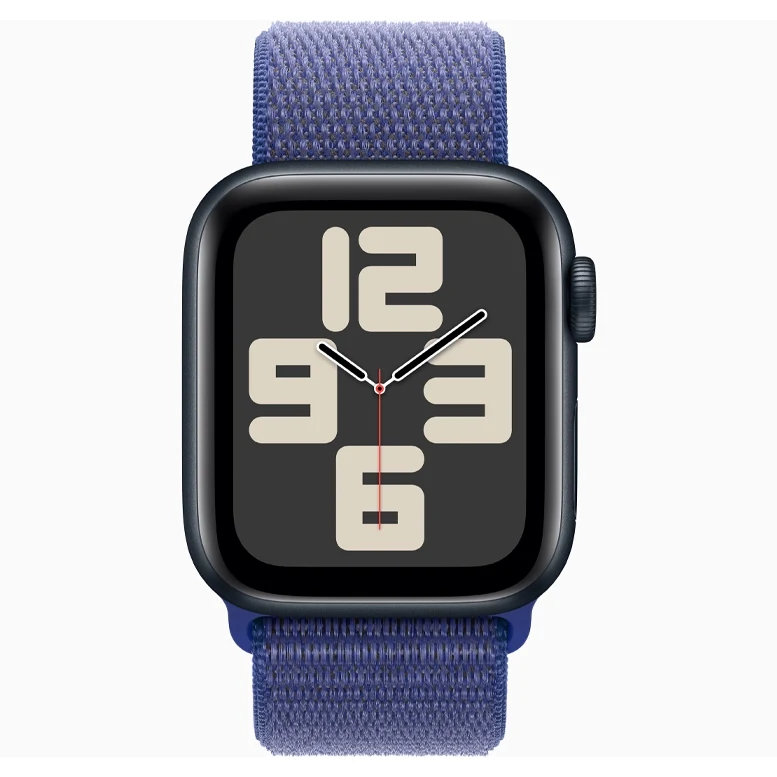 Apple Watch SE 2024 Midnight GPS Textile Sport Loop Ultramarine 40 mm 4