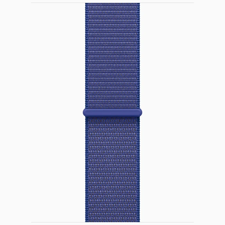 Apple Watch 10 Aluminum GPS Silver Textile Sport Loop Ultramarine 42 mm 6