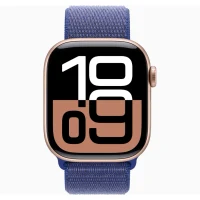 Apple Watch 10 Aluminum GPS Rose Gold Textile Sport Loop Ultramarine 42 mm 3