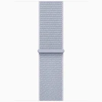 Apple Watch 10 Aluminum GPS Jet Black Textile Sport Loop Blue Cloud 42 mm 7