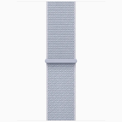Apple Watch 10 Aluminum GPS Jet Black Textile Sport Loop Blue Cloud 42 mm