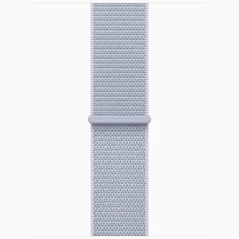 Apple Watch 10 Aluminum GPS Jet Black Textile Sport Loop Blue Cloud 42 mm 7