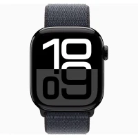 Apple Watch 10 Aluminum GPS Jet Black Textile Sport Loop Ink 42 mm 4