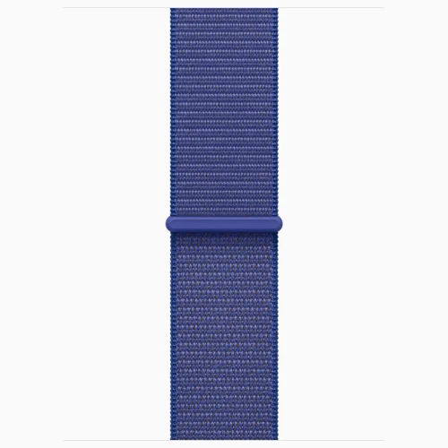 Apple Watch 10 Aluminum GPS Jet Black Textile Sport Loop Ultramarine 42 mm