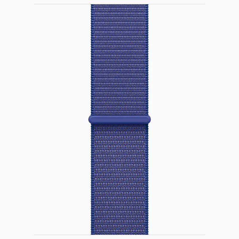 Apple Watch 10 Aluminum GPS Jet Black Textile Sport Loop Ultramarine 42 mm 5