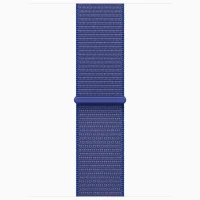 Apple Watch 10 Aluminum GPS Jet Black Textile Sport Loop Ultramarine 42 mm 6