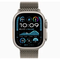 Apple Watch Ultra 2 Natural Titanium Milanese Loop Natural 2