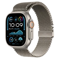 Apple Watch Ultra 2 Natural Titanium Milanese Loop Natural