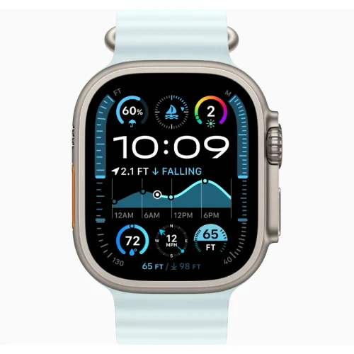 Apple Watch Ultra 2 Natural Ocean Band Ice Blue