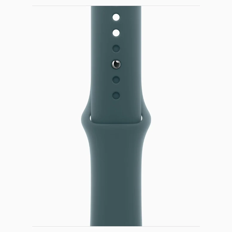 Apple Watch 10 Aluminum GPS Jet Black Sport Band Lake Green 46 mm 3