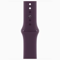 Apple Watch 10 Aluminum GPS Jet Black Sport Band Plum 42 mm 5