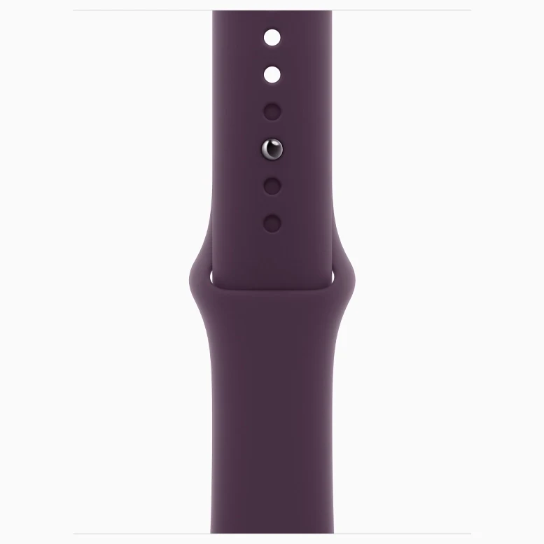 Apple Watch 10 Aluminum GPS Jet Black Sport Band Plum 42 mm 7