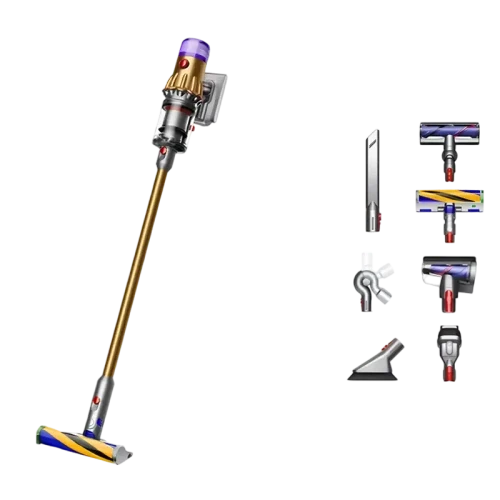 Вертикальный Пылесос Dyson V12 Detect Slim Absolute, Золотой