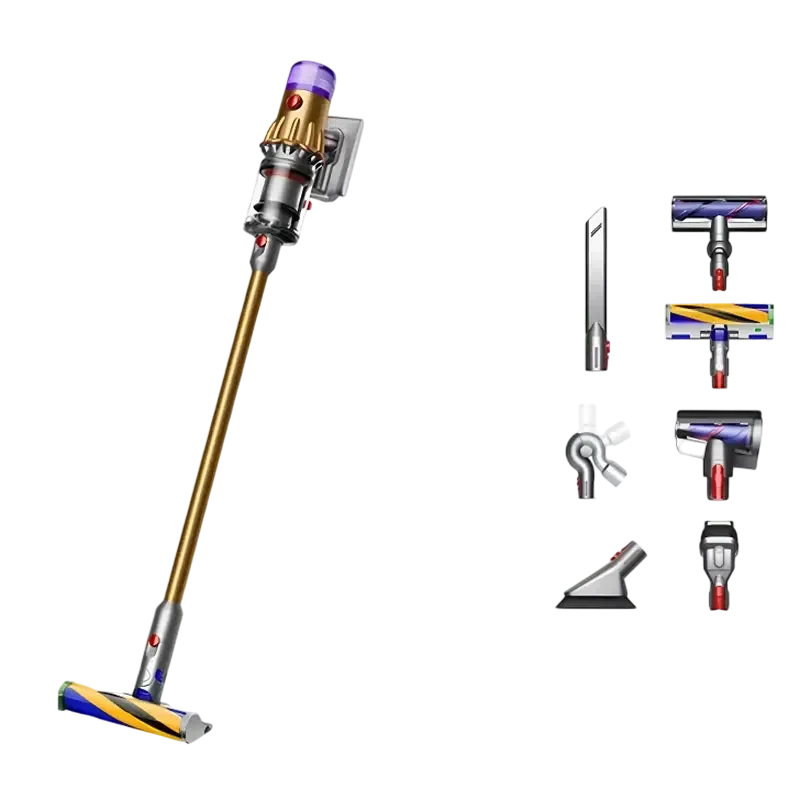 Вертикальный Пылесос Dyson V12 Detect Slim Absolute, Золотой 3
