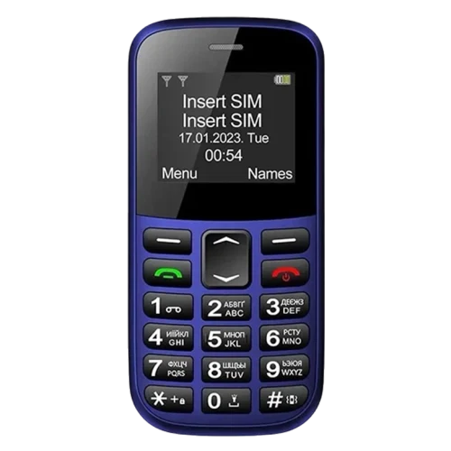 Кнопочный телефон B210 Blue