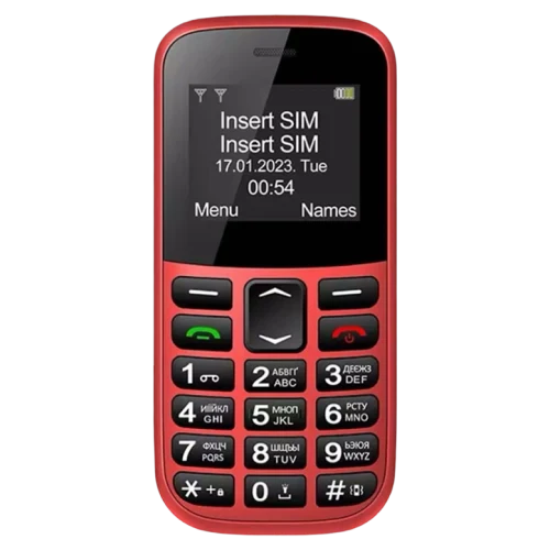 Кнопочный телефон B210 Red