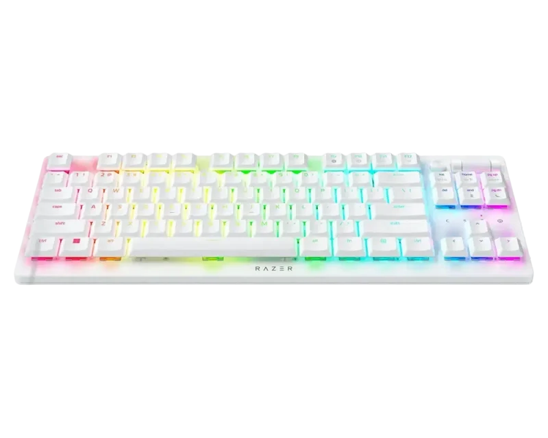 Клавиатура Razer DeathStalker V2 Pro, Беспроводное, Белый 2