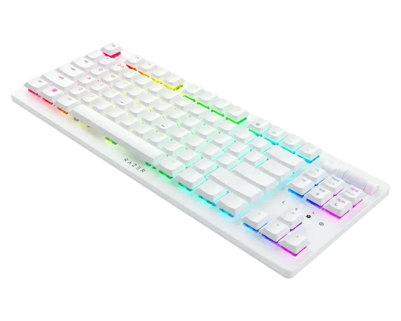 Клавиатура Razer DeathStalker V2 Pro, Беспроводное, Белый 3