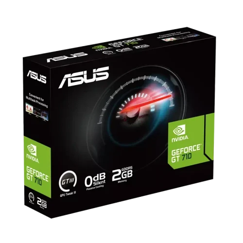 Placă video ASUS GeForce GT 710 EVO Low Profile, Black
