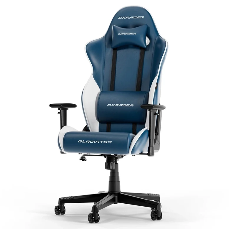 Gaming/Office Chair DXRacer GLADIATOR-L-N23-LTC-BW-X1, Blue/White 2