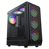 Carcasă PC GameMax FORGE AB Mid Tower, Negru 2