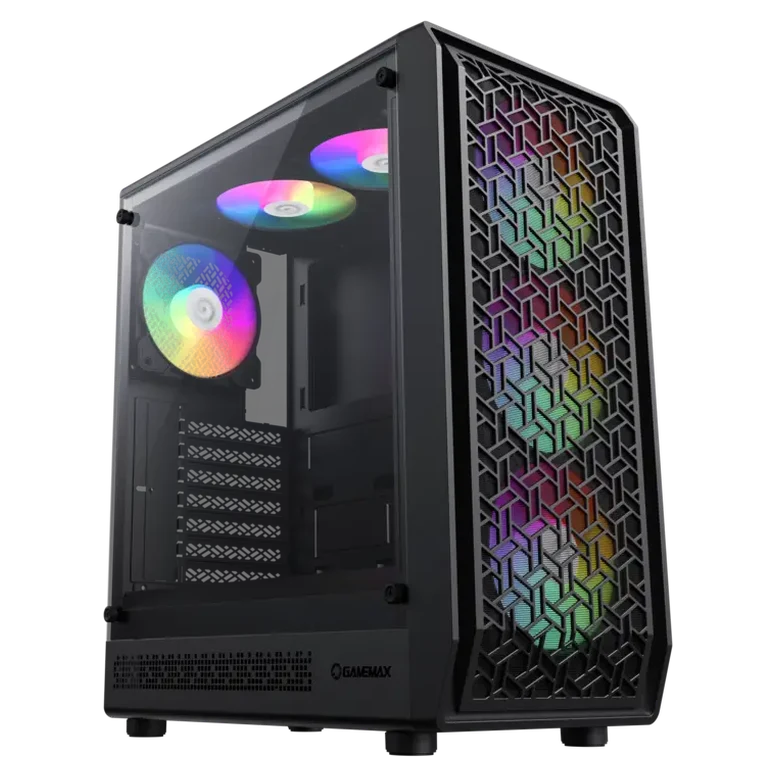 Carcasă PC GameMax FORGE AB Mid Tower, Negru 2