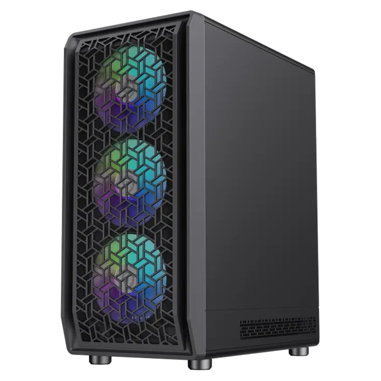 Carcasă PC GameMax FORGE AB Mid Tower, Negru 4