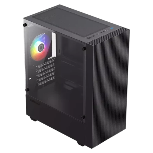 Carcasă PC GameMax Edge Micro-ATX, Negru