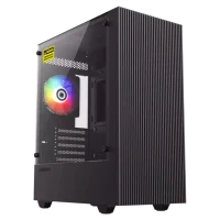 Carcasă PC GameMax Edge Micro-ATX, Negru