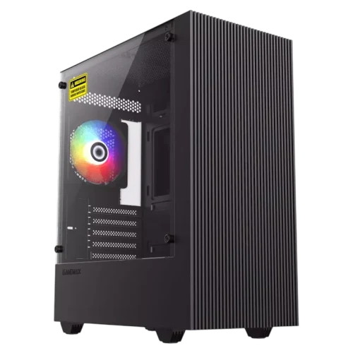 Carcasă PC GameMax Edge Micro-ATX, Negru