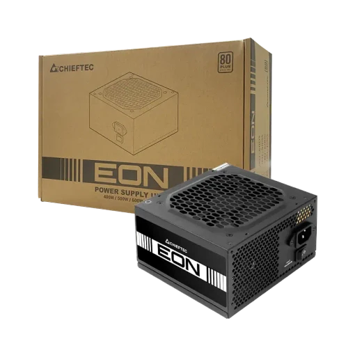 Sursă Alimentare PC Chieftec EON ZPU-600S, 600 W, Negru