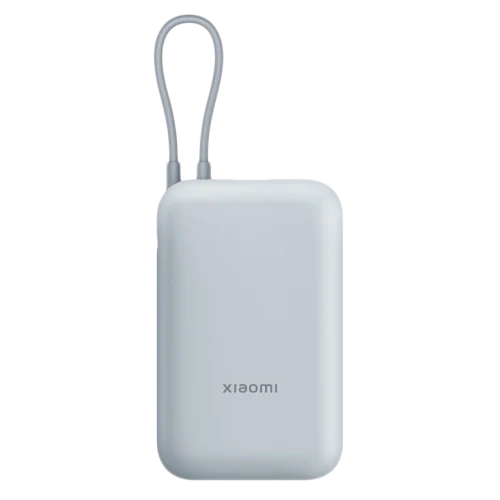 Портативное зарядное устройство Xiaomi Power Bank (Integrated Cable), Ice Blue